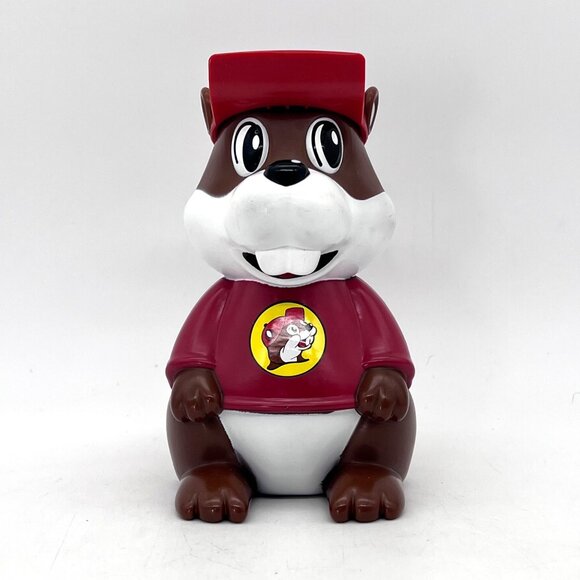 Bucees Beaver Kids Drink Cup Mug Souvenir Travel Sipper With Straw Plastic 7" - Picture 6 of 16